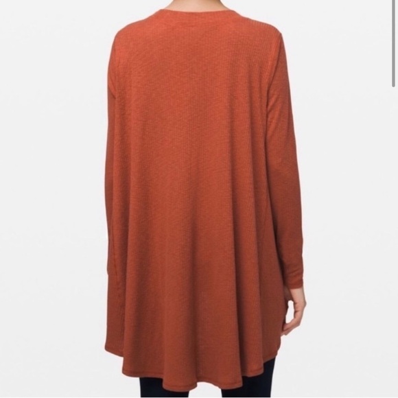 LULULEMON Rustic Clay "Dare to Drape" Long Sleeve Top Size XXS - Picture 4 of 13